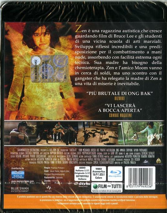 Chocolate. La furia (Blu-ray) di Prachya Pinkaew - Blu-ray - 2