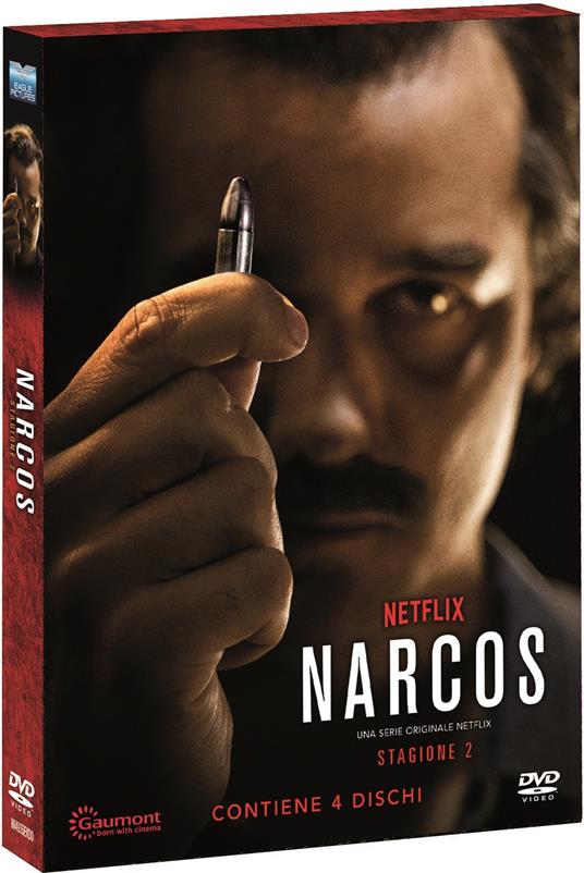 Narcos. Stagione 2. Special Edition. Serie TV ita (DVD) di Andrés Baiz,Fernando Coimbra,Guillermo Navarro,José Padilha - DVD