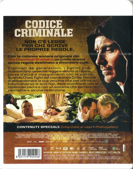 Codice criminale (Blu-ray) di Adam Smith - Blu-ray - 2