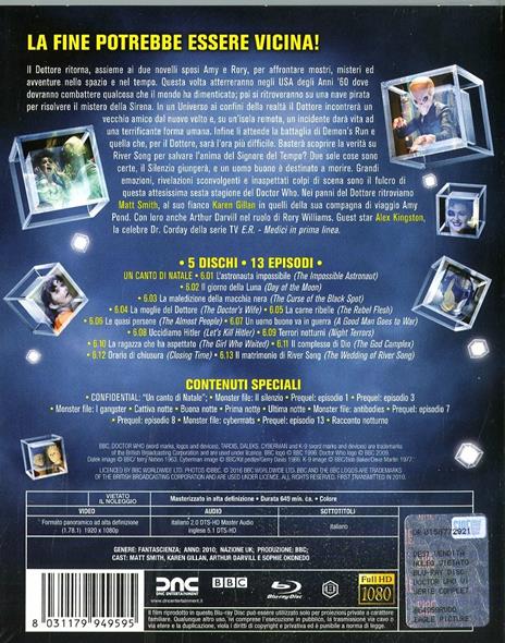 Doctor Who. Stagione 6. Serie TV ita - New Edition (Blu-ray) di Toby Haynes,Jeremy Webb,Richard Clark - Blu-ray - 2