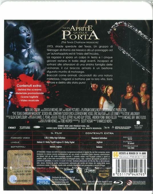 Non aprite quella porta. Special Edition (Blu-ray) di Marcus Nispel - Blu-ray - 2