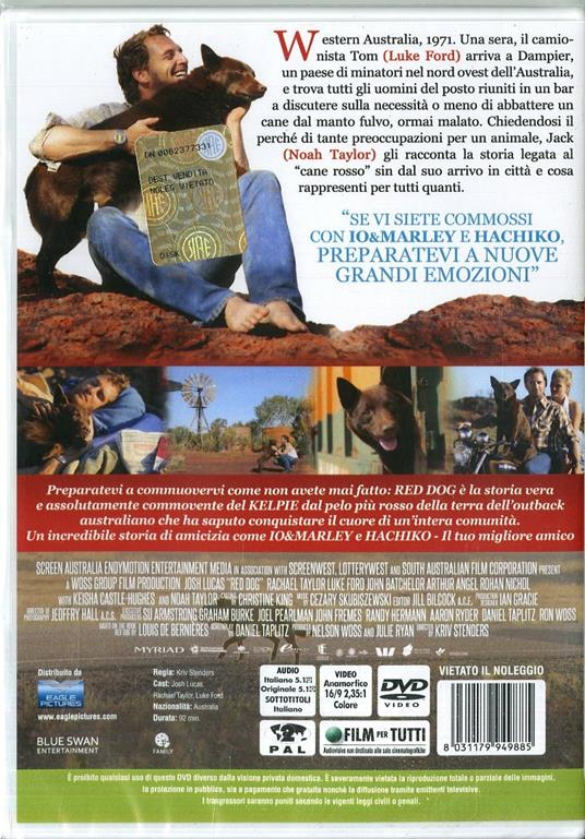 Red Dog (DVD) di Kriv Stenders - DVD - 2