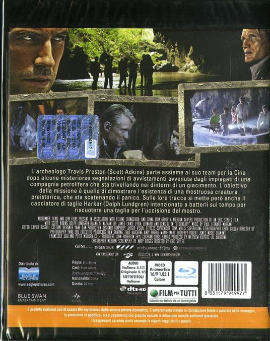 Legendary. La tomba del dragone (Blu-ray) di Eric Styles - Blu-ray - 2