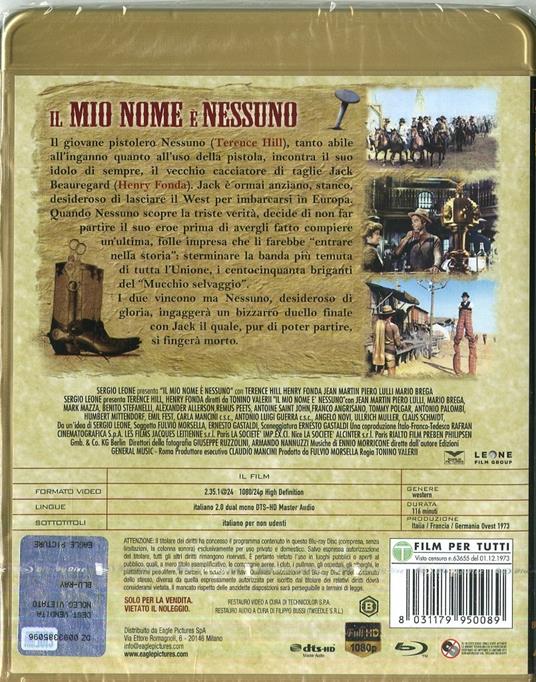 Il mio nome è nessuno (Blu-ray) di Tonino Valerii - Blu-ray - 2