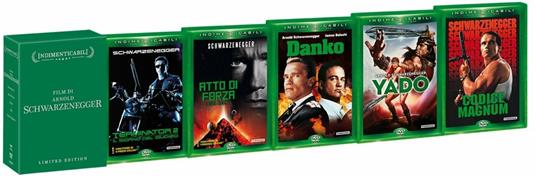 Arnold Schwarzenegger Collection (5 DVD) di James Cameron,Richard Fleischer,Walter Hill,John Irvin,Paul Verhoeven - 2