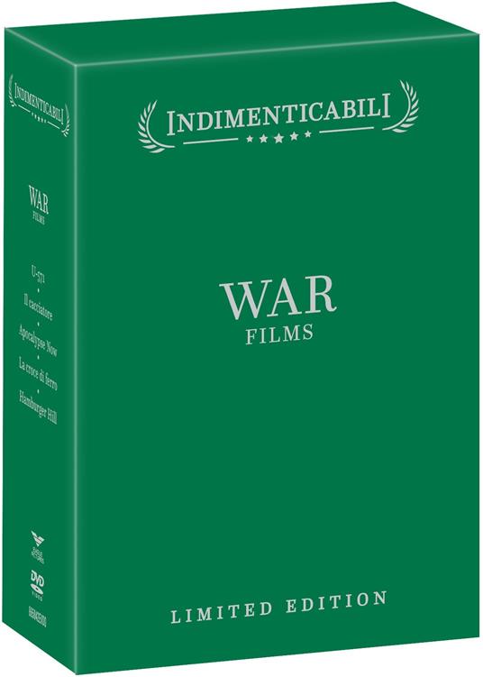 Cofanetto War Films (5 DVD) di Michael Cimino,Francis Ford Coppola,John Irvin,Jonathan Mostow,Sam Peckinpah