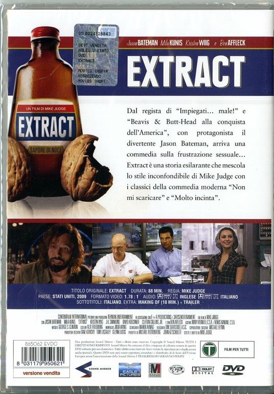 Extract (DVD) di Mike Judge - DVD - 2
