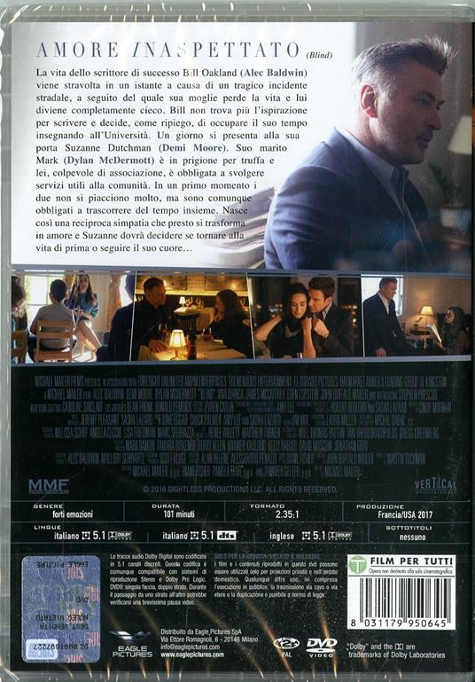 Blind. Amore inaspettato (DVD) di Michael Mailer - DVD - 2