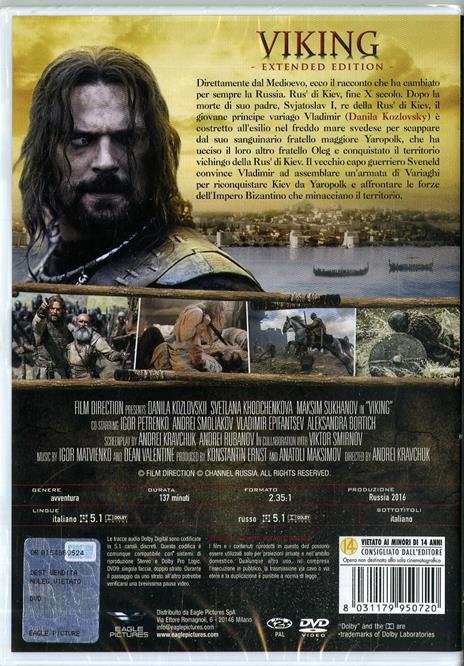 Viking. Extended Edition (DVD) di Andrei Kravchuk - DVD - 2