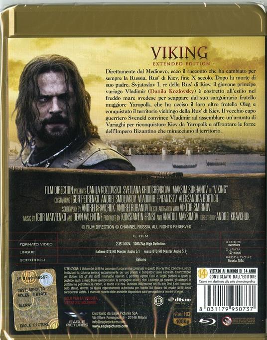 Viking. Extended Edition (Blu-ray) di Andrei Kravchuk - Blu-ray - 2