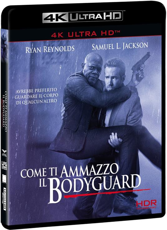 Come ti ammazzo il bodyguard (Blu-ray + Blu-ray 4K Ultra HD) di Patrick Hughes