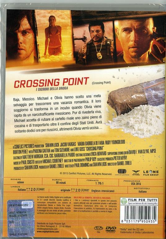 Crossing Point. I signori della droga (DVD) di Daniel Zirilli - DVD - 2
