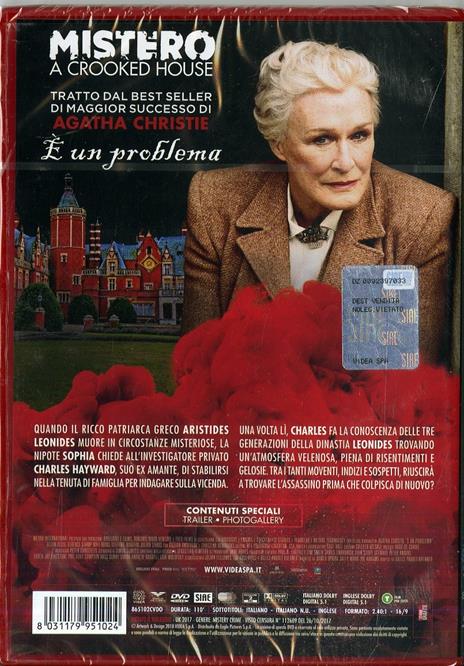Mistero a Crooked House (DVD) di Gilles Paquet-Brenner - DVD - 2