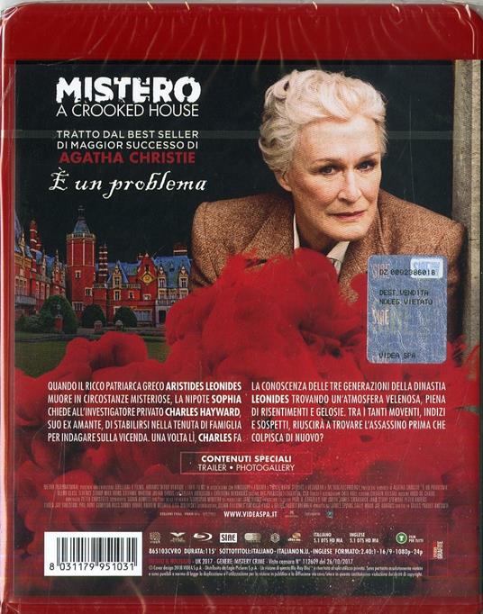 Mistero a Crooked House (Blu-ray) di Gilles Paquet-Brenner - Blu-ray - 2