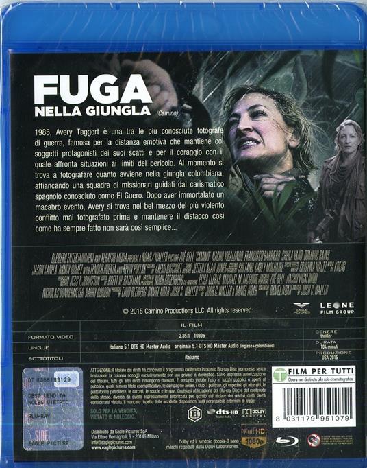 Fuga nella giungla (Blu-ray) di Josh C. Waller - Blu-ray - 2