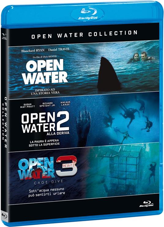 Open Water Collection (3 Blu-ray) di Hans Horn,Chris Kentis,Gerald Rascionato