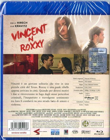 Vincent-N-Roxxy (Blu-ray) di Gary Michael Schultz - Blu-ray - 3