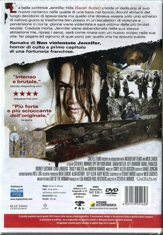 I Spit on Your Grave 1. Special Edition (DVD) di Steven R. Monroe - DVD - 2
