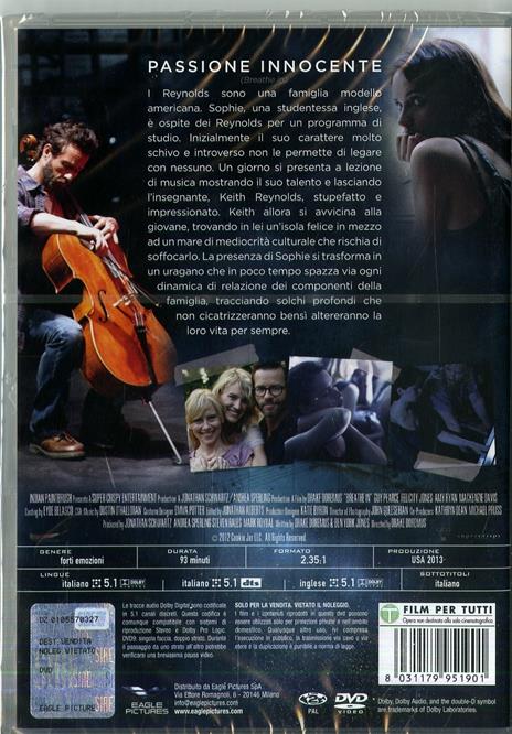 Breathe In. Passione innocente (DVD) di Drake Doremus - DVD - 2