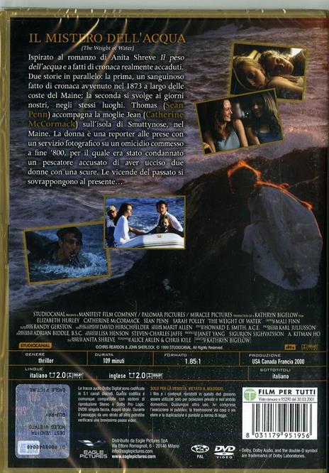 Il mistero dell'acqua (DVD) di Kathryn Bigelow - DVD - 2