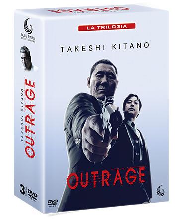 Trilogia Outrage (3 DVD) di Takeshi Kitano