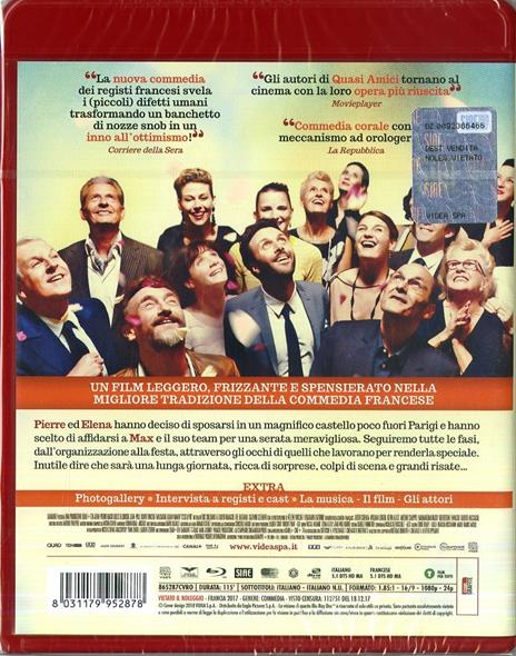 C'est la vie. Prendila come viene (Blu-ray) di Olivier Nakache,Eric Toledano - Blu-ray - 2