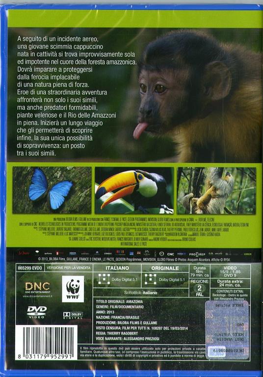 Amazzonia (DVD) di Thierry Ragobert - DVD - 2