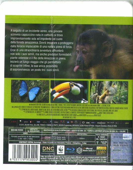 Amazzonia (Blu-ray) di Thierry Ragobert - Blu-ray - 2