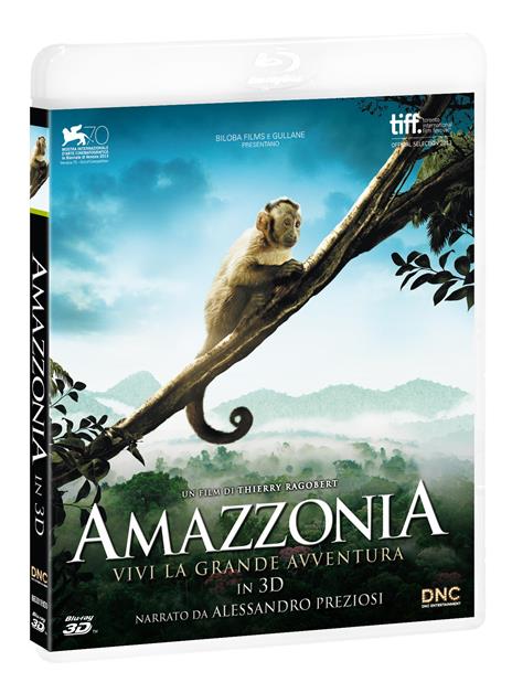 Amazzonia (Blu-ray + Blu-ray 3D) di Thierry Ragobert - Blu-ray + Blu-ray 3D