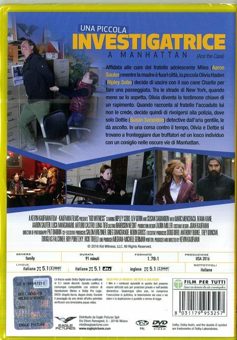 piccola investigatrice a Manhattan (DVD) di Kevin Kaufman - DVD - 2