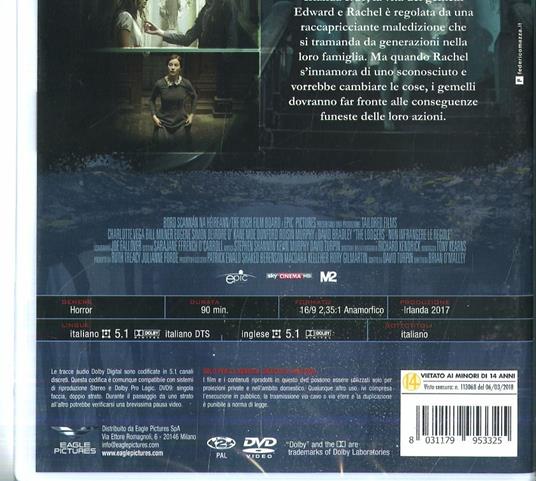 The Lodgers. Non infrangere le regole (DVD) di Brian O'Malley - DVD - 2