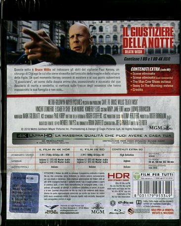 Il giustiziere della notte (Blu-ray + Blu-ray 4K Ultra HD) di Eli Roth - Blu-ray + Blu-ray Ultra HD 4K - 2