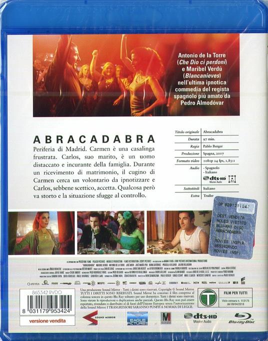 Abracadabra (Blu-ray) di Pablo Berger - Blu-ray - 3