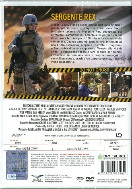 Sergente Rex (DVD) di Gabriela Cowperthwaite - DVD - 2