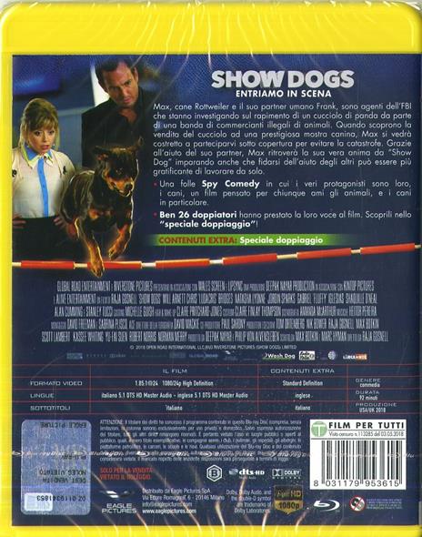 Show Dogs (Blu-ray) di Raja Gosnell - Blu-ray - 2