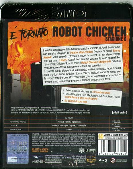 Robot Chicken Stagione 6 con Gadget (Blu-ray) di Seth Green - Blu-ray - 2