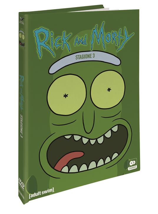 Rick and Morty. Stagione 3. Edizione Mediabook Collector (2 DVD) di Dan Harmon,Justin Roiland - DVD