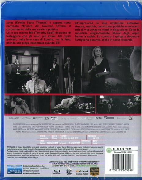 The Party (Blu-ray) di Sally Potter - Blu-ray - 2