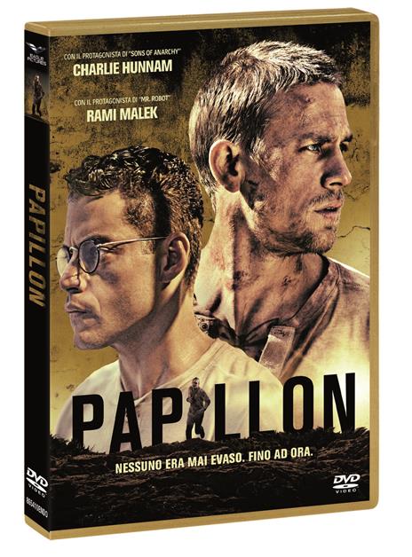 Papillon (2018) (DVD) di Michael Noer - DVD