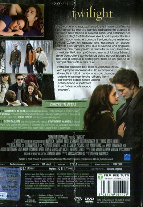 Twilight. Digibook Limited Edition (2 DVD) di Catherine Hardwicke - DVD - 2