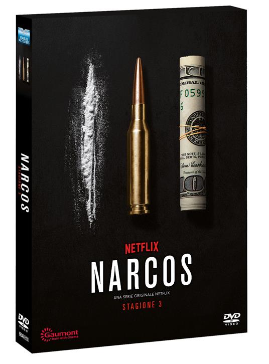 Narcos. Stagione 3. Serie TV ita (DVD) di Carlo Bernard,Chris Brancato,Doug Miro - DVD
