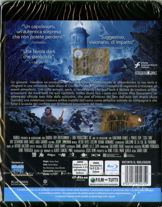 Cold Skin. La creatura di Atlantide (Blu-ray) di Xavier Gens - Blu-ray - 2