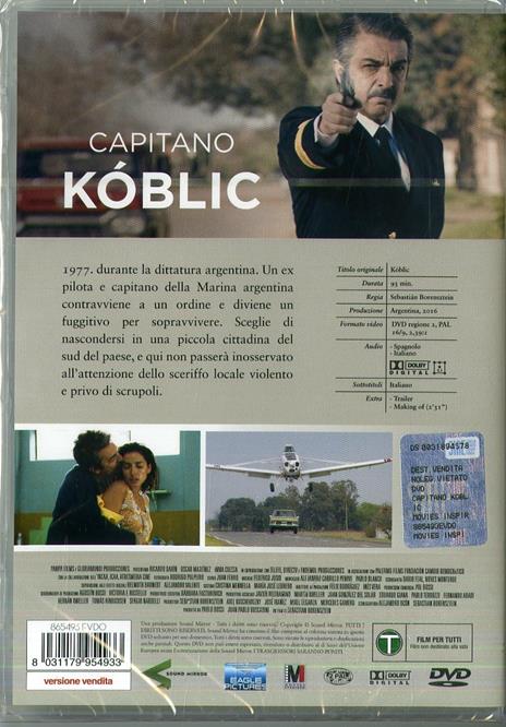 Capitano Koblic (DVD) di Sebastián Borensztein - DVD - 2