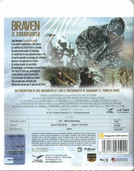 Braven. Il coraggioso (Blu-ray) di Lin Oeding - Blu-ray - 2