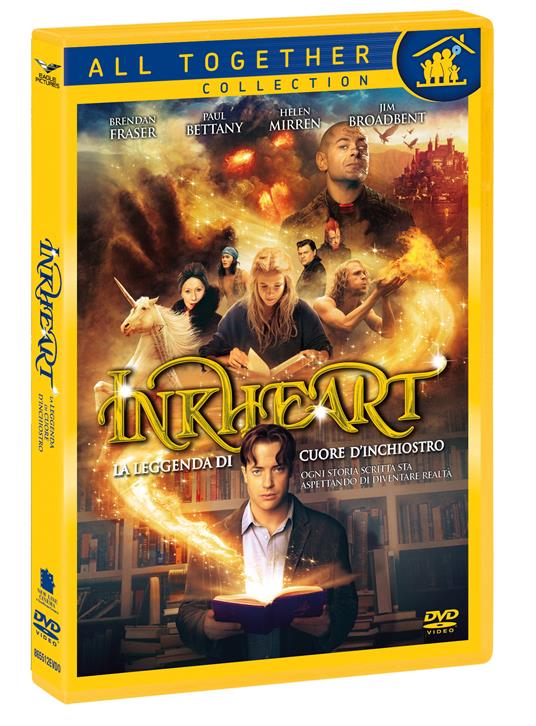 Inkheart. La leggenda di cuore d'inchiostro (DVD) di Iain Softley - DVD