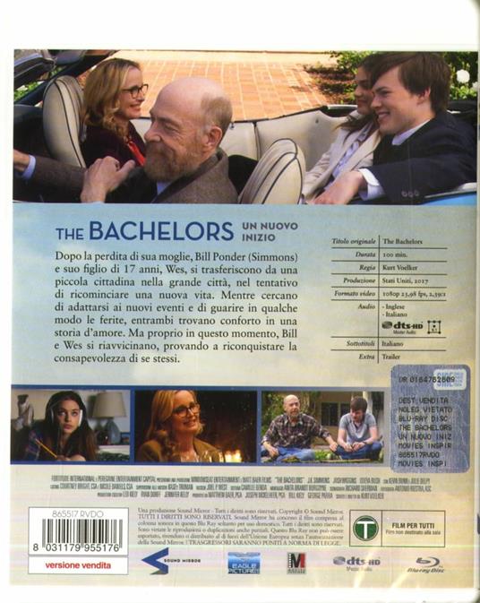 The Bachelors. Un nuovo inizio (Blu-ray) di Kurt Voelker - Blu-ray - 2