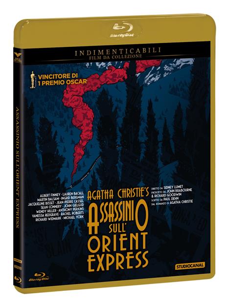 Assassinio sull'Orient Express. Artwork oro (Blu-ray) di Sidney Lumet - Blu-ray