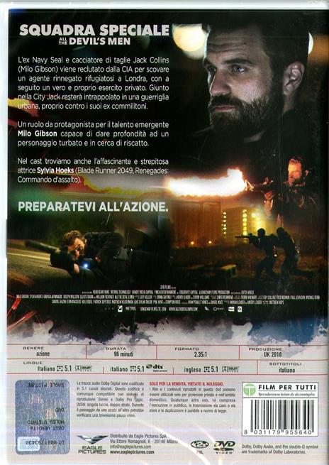 All the Devil's Men. Squadra speciale (DVD) di Matthew Hope - DVD - 2