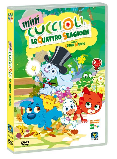 Minicuccioli. Le quattro stagioni (DVD) di Sergio Manfio - DVD