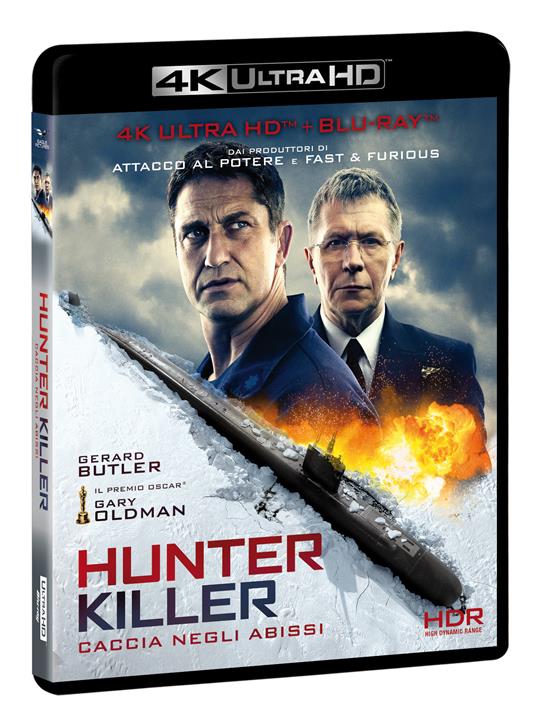 Hunter Killer. Caccia negli abissi (Blu-ray Ultra HD 4K) di Donovan Marsh - Blu-ray Ultra HD 4K 